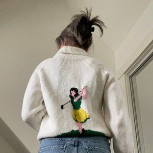 Vintage-Handmade Knit Sweater